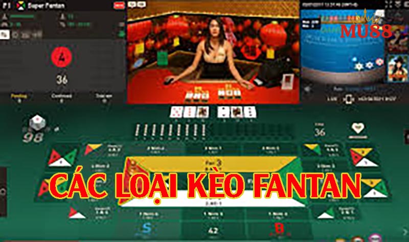Các loại kèo Fantan phổ biến
