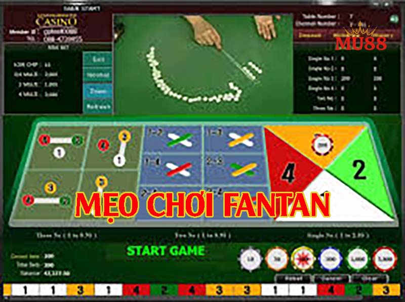 Hướng dẫn chơi Fantan tại MU88