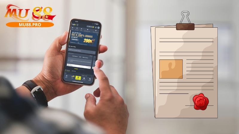 Điều khoản cá cược quan trọng với thành viên