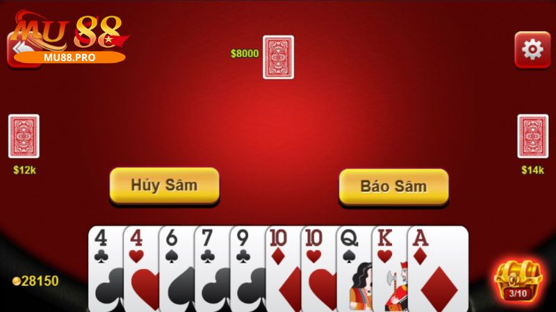 Mẹo đánh bài Sâm cực hay