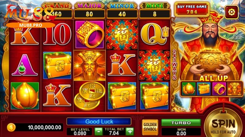 Mẹo may mắn chơi game Thần Tài