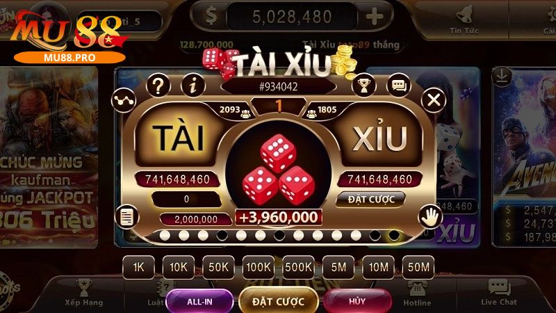 Tài xỉu online uy tín chính là game được đánh giá tốt từ game thủ
